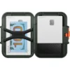 Spigen Iphone 14 Plus|Portfele Magsafe-PORTFEL MAGASEF LOCK FIT UNIWERSALNY CARD HOLDER KHAKI ZIELONY