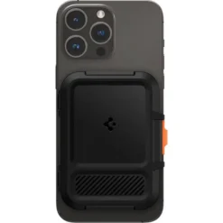 Spigen Iphone 14 Plus|Portfele Magsafe-PORTFEL MAGSAFE LOCK FIT UNIWERSALNY CARD HOLDER CZARNY