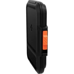 Spigen Iphone 14 Plus|Portfele Magsafe-PORTFEL MAGSAFE LOCK FIT UNIWERSALNY CARD HOLDER CZARNY