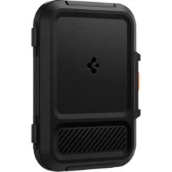 Spigen Iphone 14 Plus|Portfele Magsafe-PORTFEL MAGSAFE LOCK FIT UNIWERSALNY CARD HOLDER CZARNY