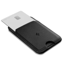 Spigen Iphone 14 Plus|Portfele Magsafe-PORTFEL MAGSAFE S314-1 SLIM FOLD UNIWERSALNY CARD HOLDER CZARNY