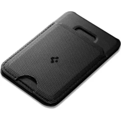 Spigen Iphone 14 Plus|Portfele Magsafe-PORTFEL MAGSAFE S314-1 SLIM FOLD UNIWERSALNY CARD HOLDER CZARNY
