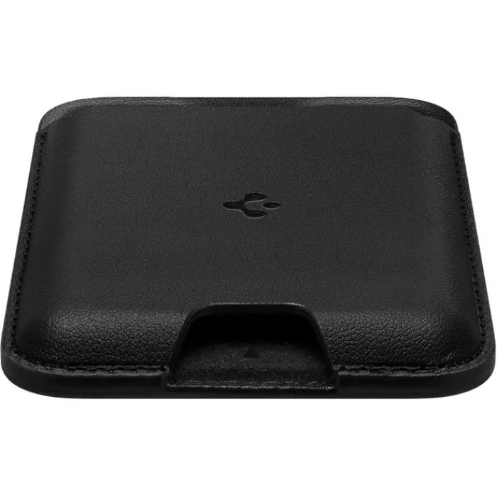 Spigen Iphone 14 Plus|Portfele Magsafe-PORTFEL MAGSAFE VALENTINUS UNIWERSALNY CARD HOLDER CZARNY