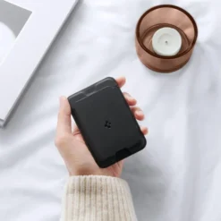 Spigen Iphone 14 Plus|Portfele Magsafe-PORTFEL MAGSAFE VALENTINUS UNIWERSALNY CARD HOLDER CZARNY