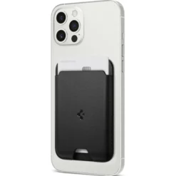 Spigen Iphone 14 Plus|Portfele Magsafe-PORTFEL MAGSAFE VALENTINUS UNIWERSALNY CARD HOLDER CZARNY