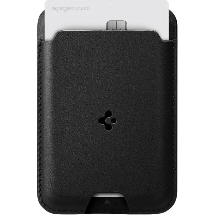 Spigen Iphone 14 Plus|Portfele Magsafe-PORTFEL MAGSAFE VALENTINUS UNIWERSALNY CARD HOLDER CZARNY