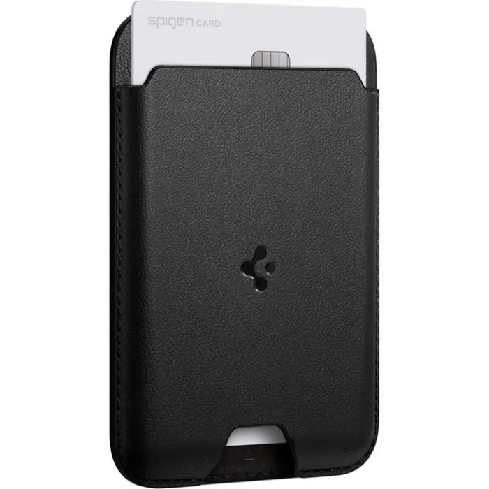 Spigen Portfele Magsafe-PORTFEL MAGSAFE VALENTINUS 3 KARTY CZARNY