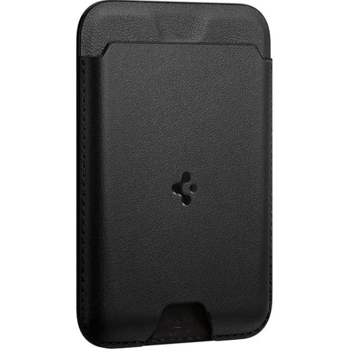 Spigen Portfele Magsafe-PORTFEL MAGSAFE VALENTINUS 3 KARTY CZARNY