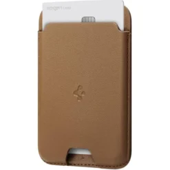 Spigen Iphone 14 Plus|Portfele Magsafe-PORTFEL MAGSAFE VALENTINUS UNIWERSALNY CARD HOLDER BRĄZOWY