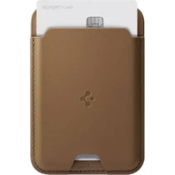 Spigen Iphone 14 Plus|Portfele Magsafe-PORTFEL MAGSAFE VALENTINUS UNIWERSALNY CARD HOLDER BRĄZOWY