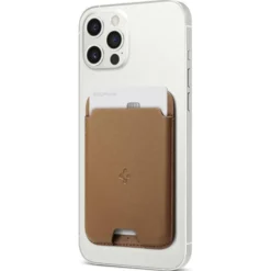 Spigen Iphone 14 Plus|Portfele Magsafe-PORTFEL MAGSAFE VALENTINUS UNIWERSALNY CARD HOLDER BRĄZOWY