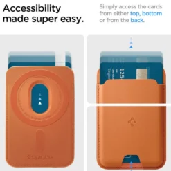 Spigen Iphone 14 Plus|Portfele Magsafe-PORTFEL MASAFE VALENTINUS UNIWERSALNY METALLIC ORANGE