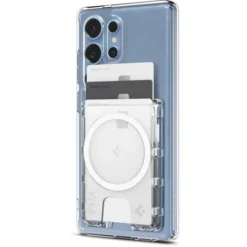 Spigen Portfele Magsafe-PORTFEL SAMSUNG GALAXY S25 SERIES ULTRA HYBRID WALLET MAGSAFE+ CRYSTAL CLEAR
