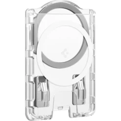Spigen Portfele Magsafe-PORTFEL SAMSUNG GALAXY S25 SERIES ULTRA HYBRID WALLET MAGSAFE+ CRYSTAL CLEAR