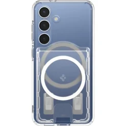 Spigen Portfele Magsafe-PORTFEL SAMSUNG GALAXY S25 SERIES ULTRA HYBRID WALLET MAGSAFE+ CRYSTAL CLEAR