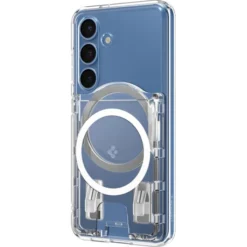Spigen Portfele Magsafe-PORTFEL SAMSUNG GALAXY S25 SERIES ULTRA HYBRID WALLET MAGSAFE+ CRYSTAL CLEAR
