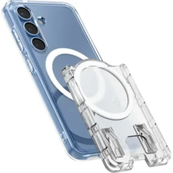 Spigen Portfele Magsafe-PORTFEL SAMSUNG GALAXY S25 SERIES ULTRA HYBRID WALLET MAGSAFE CRYSTAL CLEAR