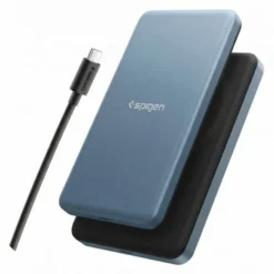 Spigen Iphone 14 Plus|Iphone 13-POWERBANK EA2205MQ ESSENTIAL MAGSAFE 5000MAH 22.5W QI2 TEAL BLUE