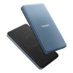 Spigen Iphone 14 Plus|Iphone 13-POWERBANK EA2205MQ ESSENTIAL MAGSAFE 5000MAH 22.5W QI2 TEAL BLUE
