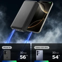 Spigen Ładowarki|Powerbanki-POWERBANK EA3030 POWER BANK 30000 MAH 30W BLACK