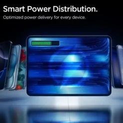 Spigen Ładowarki|Powerbanki-POWERBANK ESSENTAIL EA2210 POWER BANK 10000 MAH 22.5W BLACK