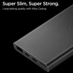 Spigen Ładowarki|Powerbanki-POWERBANK ESSENTAIL EA2210 POWER BANK 10000 MAH 22.5W BLACK