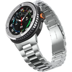 Spigen Galaxy Watch 8 Classic 46Mm|Samsung-RAMKA SAMSUNG GALAXY WATCH 8 CLASSIC 46MM BEZEL TUNE PILOT SILVER