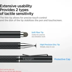 Spigen Inne-Rysik Universal Stylus Pen Black
