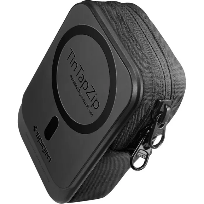 Spigen Torby|Portfele Magsafe-SASZETKA MAGSAFE PORTABLE ORGANIZER POUCH TINTAPZIP MAGSAFE BLACK
