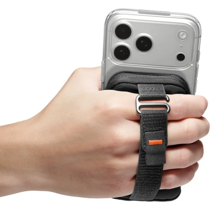 Spigen Torby|Portfele Magsafe-SASZETKA MAGSAFE PORTABLE ORGANIZER POUCH TINTAPZIP MAGSAFE BLACK
