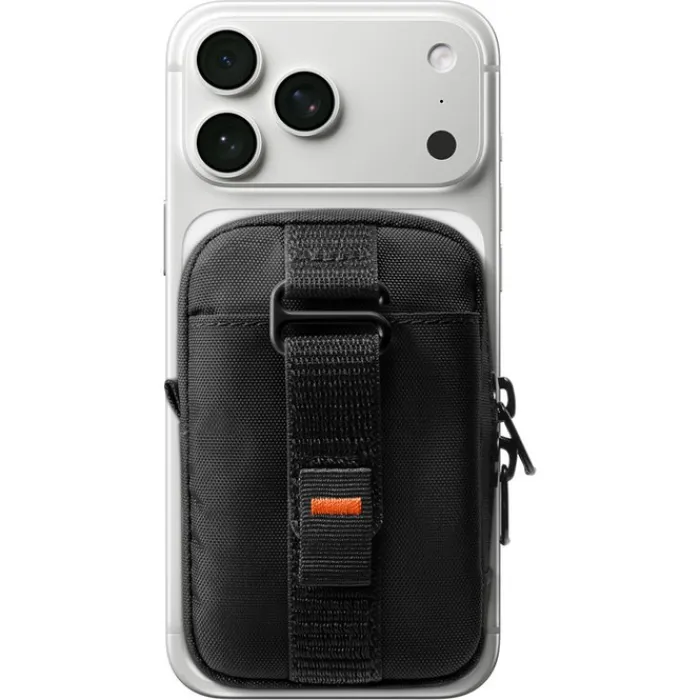 Spigen Torby|Portfele Magsafe-SASZETKA MAGSAFE PORTABLE ORGANIZER POUCH TINTAPZIP MAGSAFE BLACK