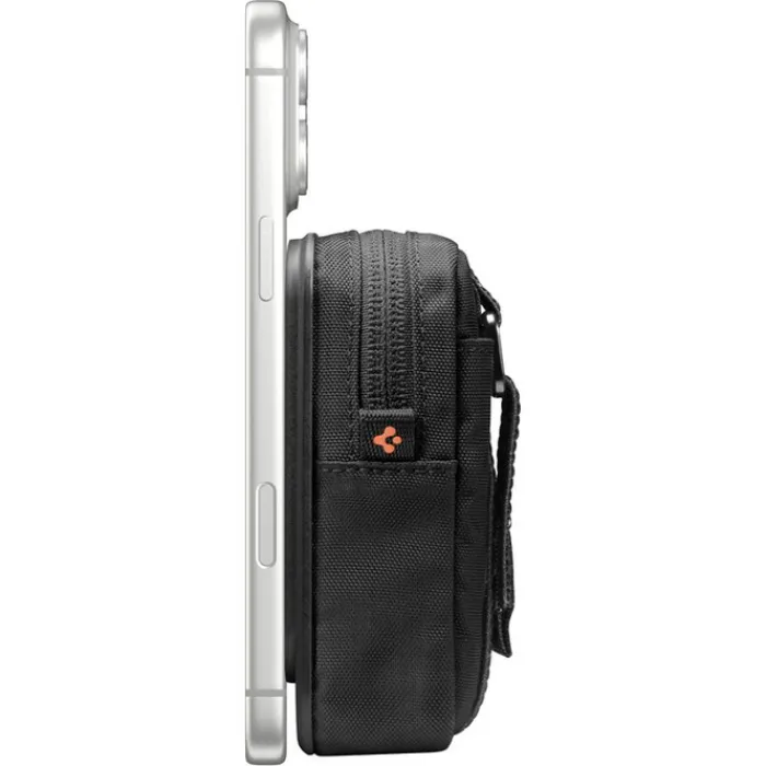 Spigen Torby|Portfele Magsafe-SASZETKA MAGSAFE PORTABLE ORGANIZER POUCH TINTAPZIP MAGSAFE BLACK