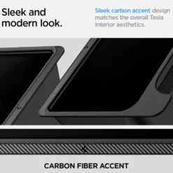Spigen Tesla-SCHOWEK TESLA MODEL Y REAR UNDER AIR OUTLET STORAGE BOX BLACK