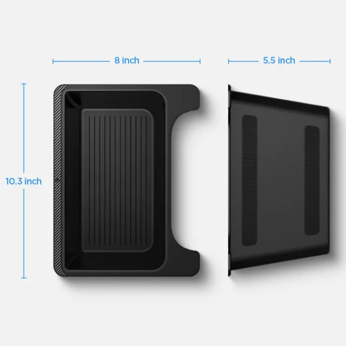 Spigen Tesla-SCHOWEK TESLA MODEL Y REAR UNDER AIR OUTLET STORAGE BOX BLACK