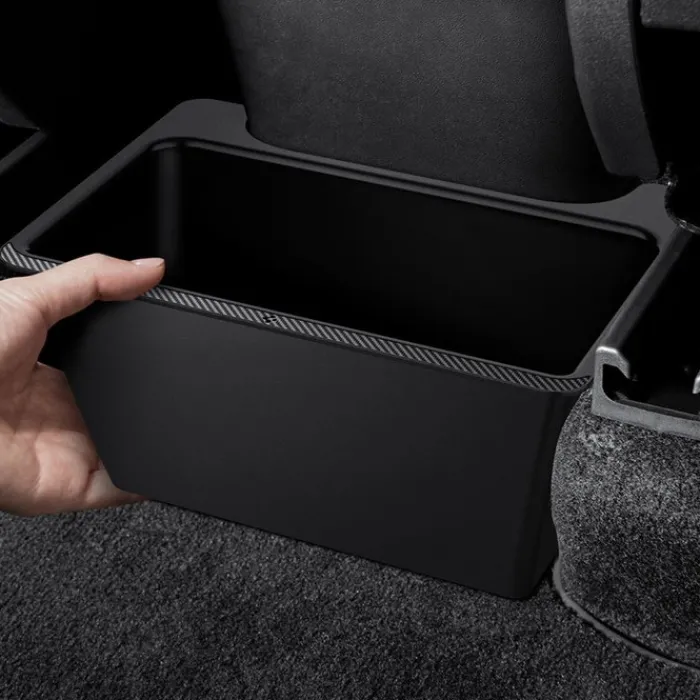 Spigen Tesla-SCHOWEK TESLA MODEL Y REAR UNDER AIR OUTLET STORAGE BOX BLACK
