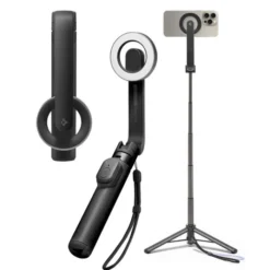Spigen Selfie Stick-SELFIE STICK S571W MAGSAFE BLUETOOTH STATYW CZARNY