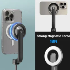 Spigen Selfie Stick-SELFIE STICK S580W MAGSAFE BLUETOOTH STATYW CZARNY