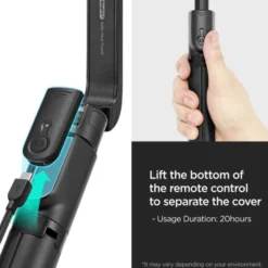 Spigen Selfie Stick-SELFIE STICK S580W MAGSAFE BLUETOOTH STATYW CZARNY