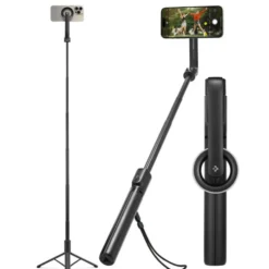 Spigen Selfie Stick-SELFIE STICK S580W MAGSAFE BLUETOOTH STATYW CZARNY