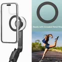 Spigen Selfie Stick-SELFIE STICK S580W MAGSAFE BLUETOOTH STATYW CZARNY