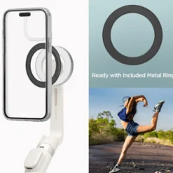 Spigen Selfie Stick-SELFIE STICK S571W MAGSAFE BLUETOOTH STATYW BEŻOWY