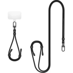 Spigen Inne|Smycze-Smycz uniwersalna STRAP SET CROSSBODY & WRIST BLACK