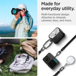 Spigen Inne|Smycze-Smycz uniwersalna STRAP SET CROSSBODY & WRIST BLACK