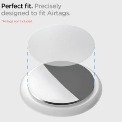 Spigen Lokalizatory-Airskin 4-Set Apple Airtag Folia Hydrożelowa Matte Clear