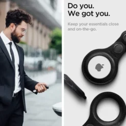 Spigen Lokalizatory-Airtag Valentinus Etui Case Black
