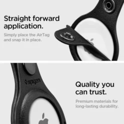 Spigen Lokalizatory-Airtag Valentinus Etui Case Black