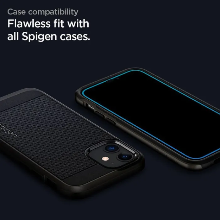 Spigen Samsung|Galaxy A52S-Alm Glass Fc Galaxy A52 Lte / 5G Szkło Hartowane Black