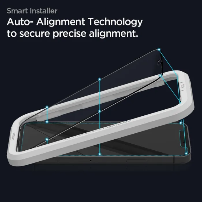 Spigen Samsung|Galaxy A52S-Alm Glass Fc Galaxy A52 Lte / 5G Szkło Hartowane Black