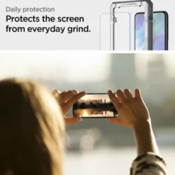 Spigen Galaxy S21 Fe|Samsung-Alm Glas.Tr S21 FE 2-Pack Szkło Hartowane