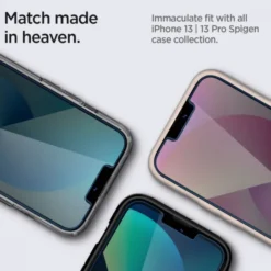 Spigen Apple|Iphone 14 Plus-Apple iPhone 13 Pro Max Szkło Hartowane 2-Pack Privacy Glass